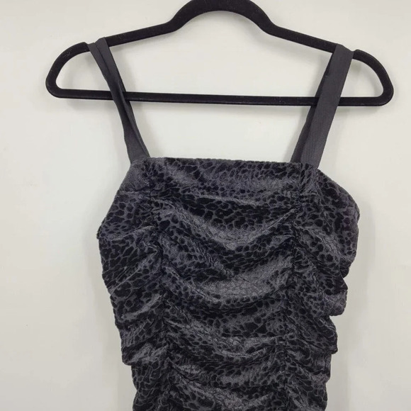 LIKELY Women's Leopard Burnout Alene Dress Black Size 4 NWT - Picture 3 of 10